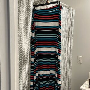 Multi colored Meronalong maxi skirt